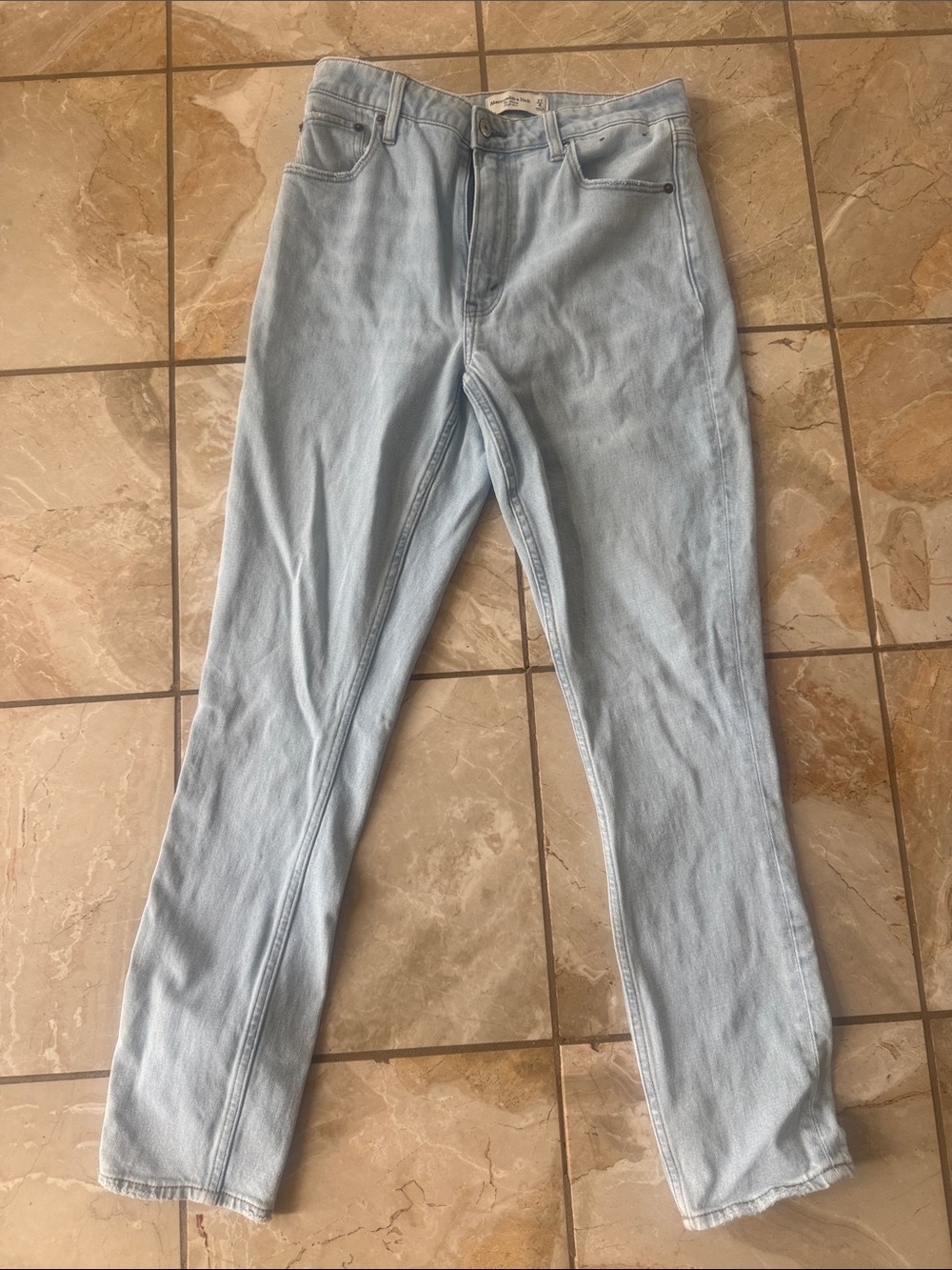 Abercrombie The Skinny High Rise Curve Love size 4L